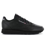 Reebok classic leather cl lthr - femmes baskets sneakers chaussures cuir noir gy0960 - 38