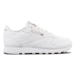 Reebok classic leather gs 50151 - femmes cuir baskets sneakers chaussures - blanc - 36 1 / 2