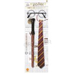 Rubie's kit harry potter lunette + baguette + cravate
