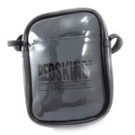 Promotion ! sac bandoulire 'redskins' gris (vernis)