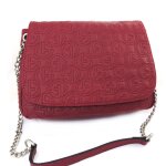 Sac bandoulire 'romy' carmin matelass
