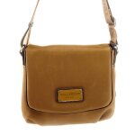Sac bandoulire 'ted lapidus' camel - 25x17 cm