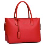 Sac crateur 'jacques esterel' rouge - 35x25. 5x14 cm