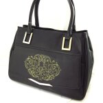 Sac cuir 'jacques esterel' noir