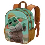 Sac à dos 3d petit - the mandalorian say hi - vert Sac à dos 3d petit - the mandalorian say hi - vert