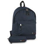 Sac À dos lisse pour lécole + trousse. polyester. rembourré avec poignée supérieure et bretelles réglables. ... Sac À dos lisse pour lécole + trousse. polyester. rembourré avec poignée supérieure et bretelles réglables. ...