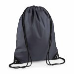 Sac  dos en toile  bretelles - bg10 - gris graphite