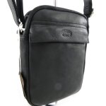 Promotion ! sac homme cuir 'peau de pèche' noir - 20. 5x16. 5x4 cm Promotion ! sac homme cuir 'peau de pèche' noir - 20. 5x16. 5x4 cm