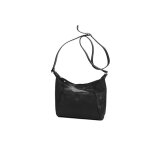Sac  main / besace katana en cuir de vachette collet k 82362 - noir