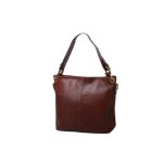 Sac à main katana cuir de vachette gras k 32598 - marron Sac à main katana cuir de vachette gras k 32598 - marron