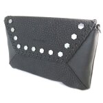 Promotion ! sac pochette 'lollipops' noir vintage - 28x18x3 cm
