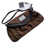 Promotion ! sac tpile cuir 'jacques esterel' marron - 29x16x5 cm Promotion ! sac tpile cuir 'jacques esterel' marron - 29x16x5 cm