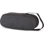 Sacoche � poign�e pour 3 boules de p�tanques - ki0344 - gris fonc�
