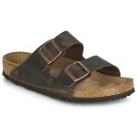 Sandales birkenstock arizona cuir soft footbed m bk452761 marron - 45