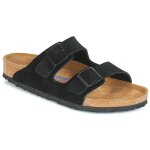 Sandales birkenstock arizona cuir suede soft footbed m bk951321 noir - 43