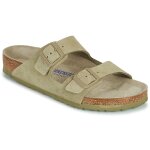 Sandales birkenstock arizona sfb cuir suede bk1019045 vert - 42