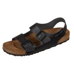 Sandales birkenstock milano cuir m noir - 43 Sandales birkenstock milano cuir m noir - 43