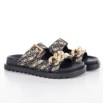 Sandale guess fatema logo 4g femme noir - 37