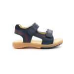 Sandales kickers platino bleu - 33