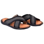 Sandales premium ouvertes su6264 noir - 40