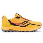 Saucony peregrine 12 - femmes chaussures de running trail - running baskets sneakers chaussures jaune ...