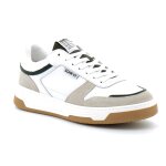 Schmoove - baskets basses en cuir pour homme smatch sneaker - blanc - 40