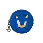 Sega - sonic face porte - monnaie cookie, bleu Sega - sonic face porte - monnaie cookie, bleu