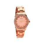Sekonda temptations montre bracelet or rose plaqu orn femme