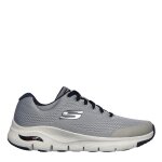 Skechers arch fit chaussures de running baskets sport hommes - gris - 43