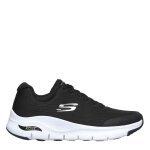 Skechers arch fit chaussures de running baskets sport hommes taille 43 couleur noir / blanc