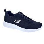 Skechers dynamight baskets basses femme noir - 38