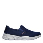 Skechers equ 4. 0tp chaussures slip on hommes taille 42. 5 couleur bleu marine / orange Skechers equ 4. 0tp chaussures slip on hommes taille 42. 5 couleur bleu marine / orange
