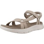 Skechers go walk flex sandal colour brun clair - 40