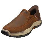 Skechers slip - ins respected homme chaussures sans lacets marron foncé - 43 Skechers slip - ins respected homme chaussures sans lacets marron foncé - 43