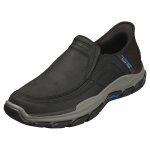 Skechers slip - ins respected homme chaussures sans lacets noir - 45