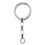 Syst�me porte clefs acier � adapter sur pendentif