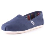 Toms classic femme chaussures sans lacets bleu naval - bleu - 35 1 / 2