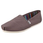 Toms classic femme chaussures sans lacets gris - 36