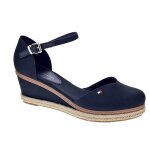 Tommy hilfiger fw04787 bds espadrilles femme noir - 36