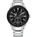 Tommy hilfiger montre argent multi - cadrans hommes austin 1791639