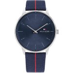 Tommy hilfiger montre bleu analogique hommes hendrix 1791844