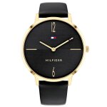 Tommy hilfiger montre noir analogique femmes liza 1782379