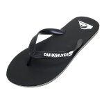Tongs claquettes quiksilver molokai blkwht tong noir 44733 - 47