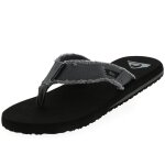 Tongs claquettes quiksilver monkey abyss grsblk tong 17978 - gris - 44