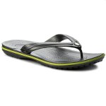 Tongs crocs crocband flip 11033 - gris - 36 1 / 2
