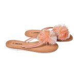 Tong femme premium - chaussure d't qualit et confort - sd2177 rose - 41