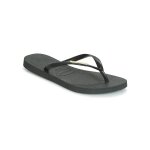 Tongs havaianas slim logo metallic noir - 35 - 36