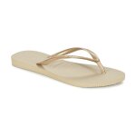 Tongs havaianas slim metallic f beige - 35 - 36