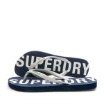 Tongs noir superdry essential flip flop