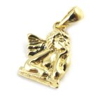 Les trsors de lily [m6921] - pendentif plaqu or  petit ange